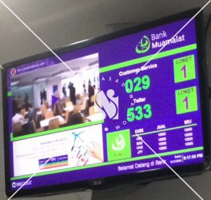 Display Antrian Bank