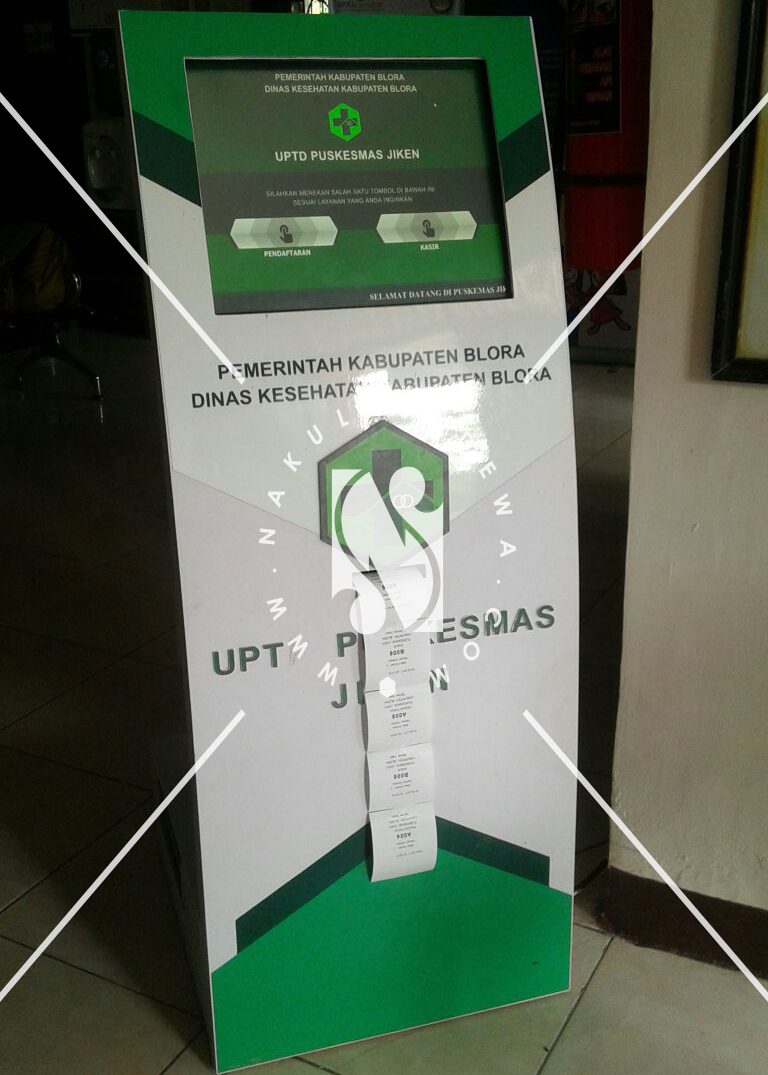 Mesin Antrian Puskesmas Jiken