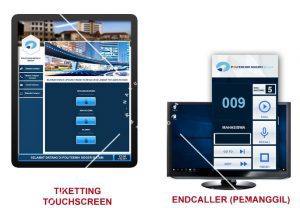 Ticketing Touchscreen KiosK Mesin Antrian