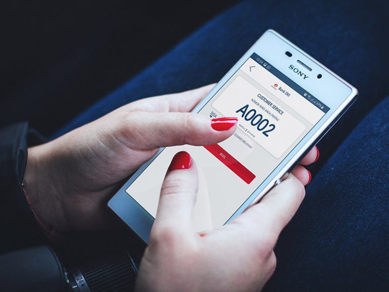 mesin antrian online