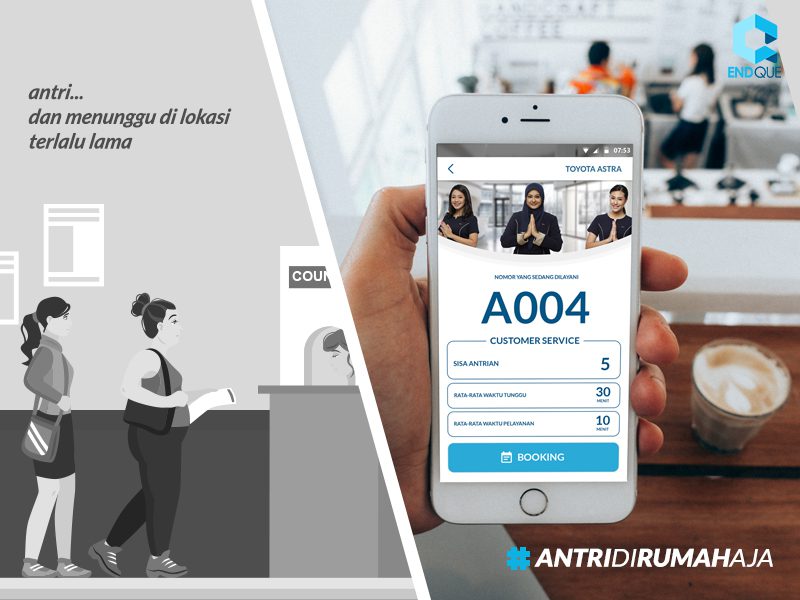 mesin antrian online