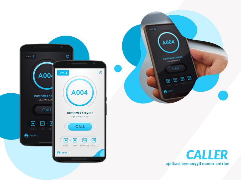 pemanggil nomor antrian online