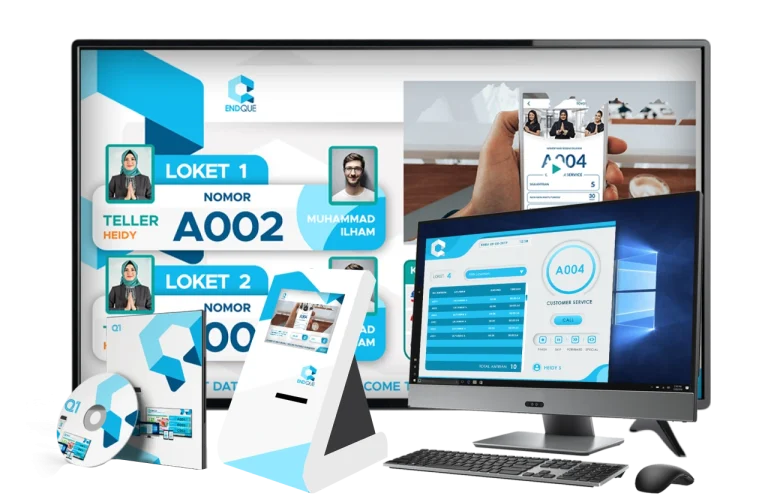 mesin antrian digital