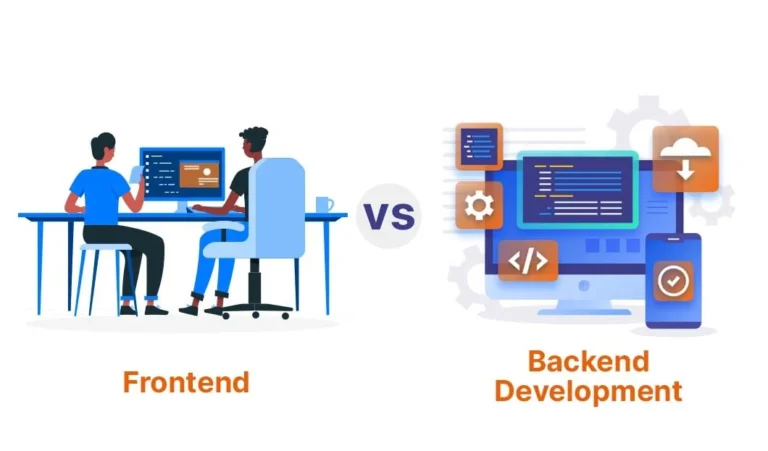 perbedaan frontend dan backend